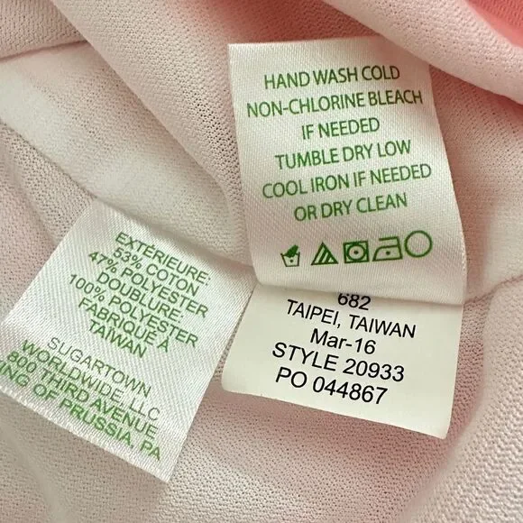 Lilly Pulitzer Callie Shift Dress Pink Sun Ray Shimmy Shimmy Women’s Small - Picture 10 of 12